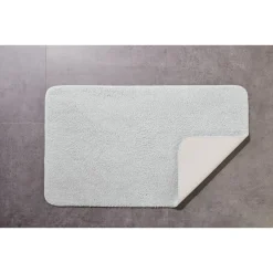LIVARNO home Badezimmergarnitur-Set, 2-teilig (Teppich/ mit WC-Ausschnitt, grau) - B-Ware neuwertig