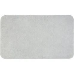 LIVARNO home Badezimmergarnitur-Set, 2-teilig (Teppich/ mit WC-Ausschnitt, grau) - B-Ware neuwertig