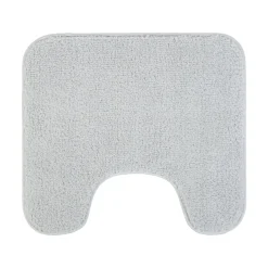 LIVARNO home Badezimmergarnitur-Set, 2-teilig (Teppich/ mit WC-Ausschnitt, grau) - B-Ware neuwertig