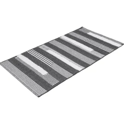 LIVARNO home Baumwollteppich, 80 x 150 cm (grau) - B-Ware neuwertig