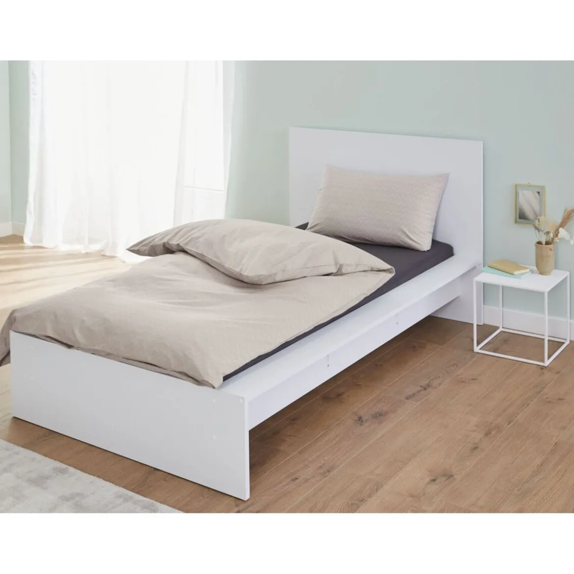 LIVARNO home Bettgestell »Genf«, 90 cm, weiß - B-Ware
