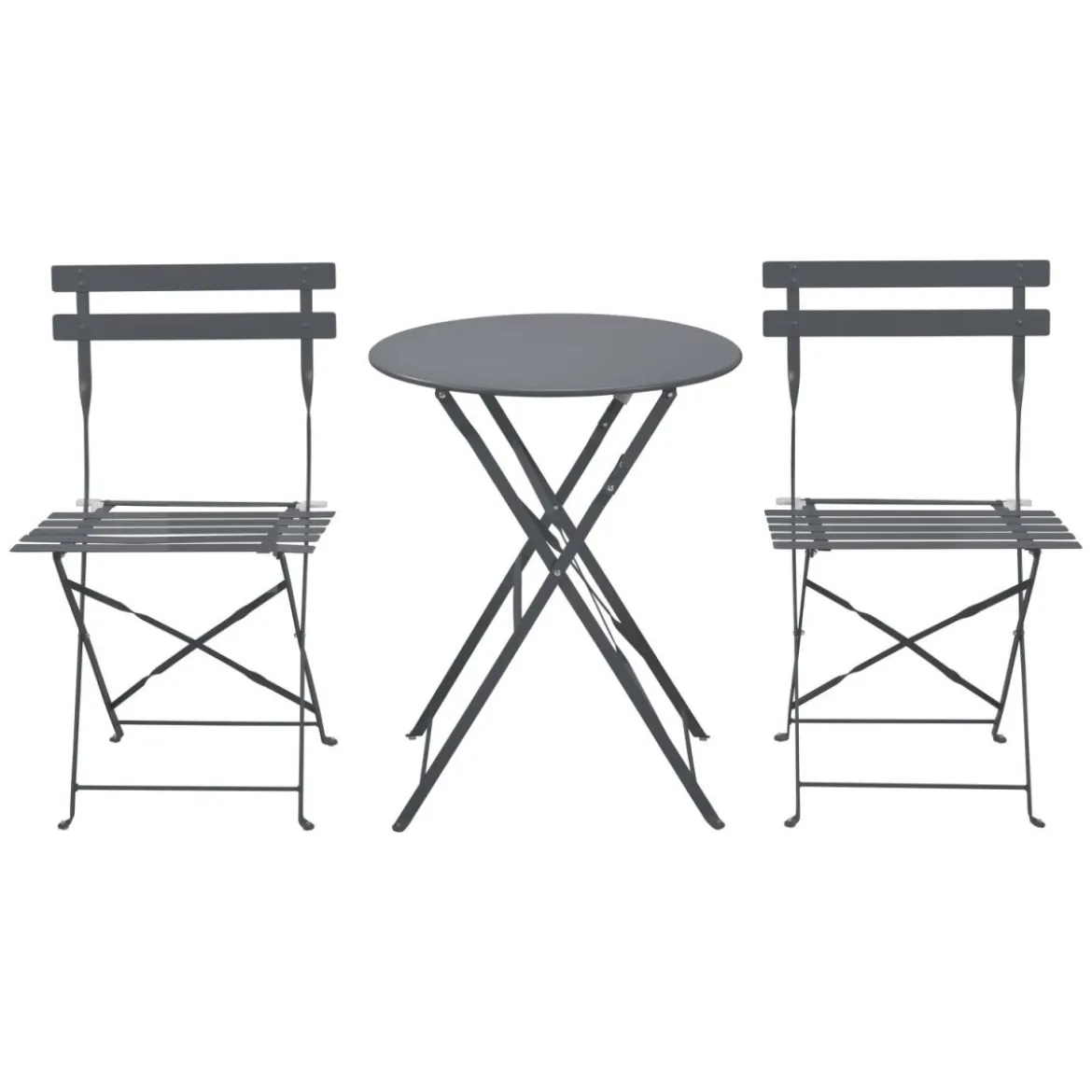 LIVARNO home Bistro-Set, mit Klappfunktion - B-Ware
