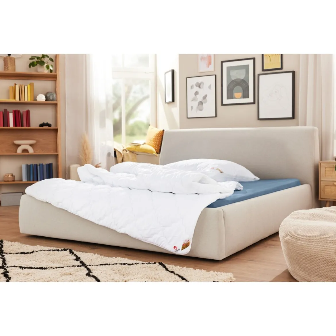 LIVARNO home Duo-Steppbett Polygiene®, mit Klimaband, 135 x 200 cm - B-Ware sehr gut