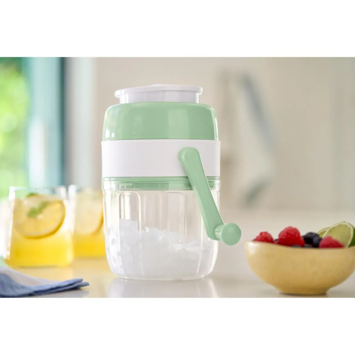 LIVARNO HOME Eiscrusher, mit praktischer Handkurbel – leicht bedienbar - B-Ware