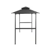 LIVARNO home Grillpavillon, witterungsbeständig, anthrazit - B-Ware