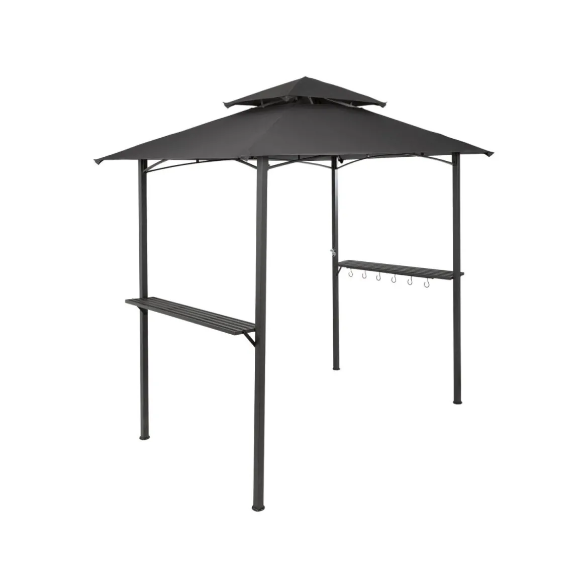 LIVARNO home Grillpavillon, witterungsbeständig, anthrazit - B-Ware