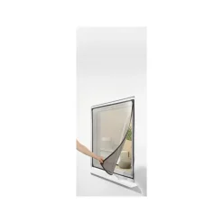 LIVARNO home Insektenschutzfenster, magnetisch, 110 x 130 cm mit Blend- und Sonnenschutz - B-Ware
