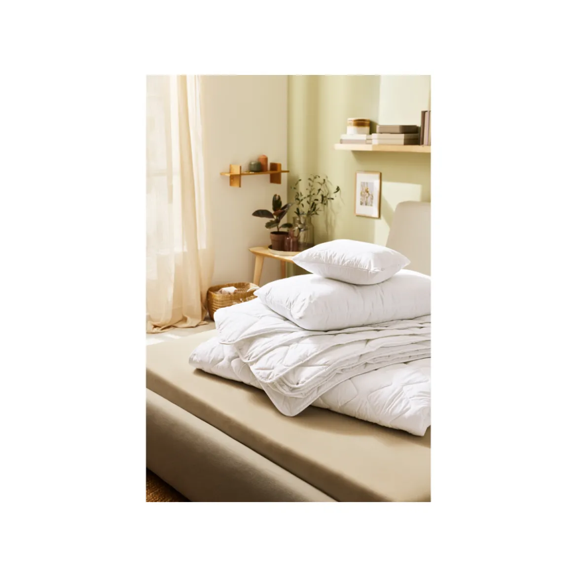LIVARNO home 4-Jahreszeiten-Steppbett, kochfest, 135 x 200 cm - B-Ware