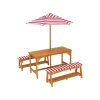 LIVARNO HOME Kinder Gartentisch Set, mit Sonnenschirm - B-Ware