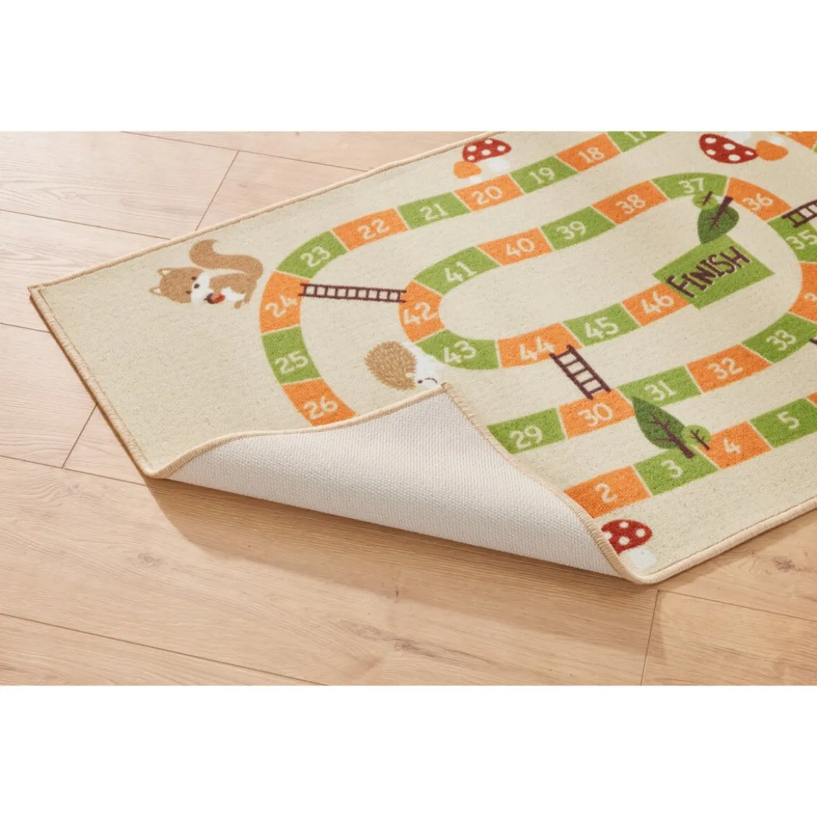 LIVARNO home Kinder-Spielteppich, 70 x 120 cm (Tiere) - B-Ware neuwertig