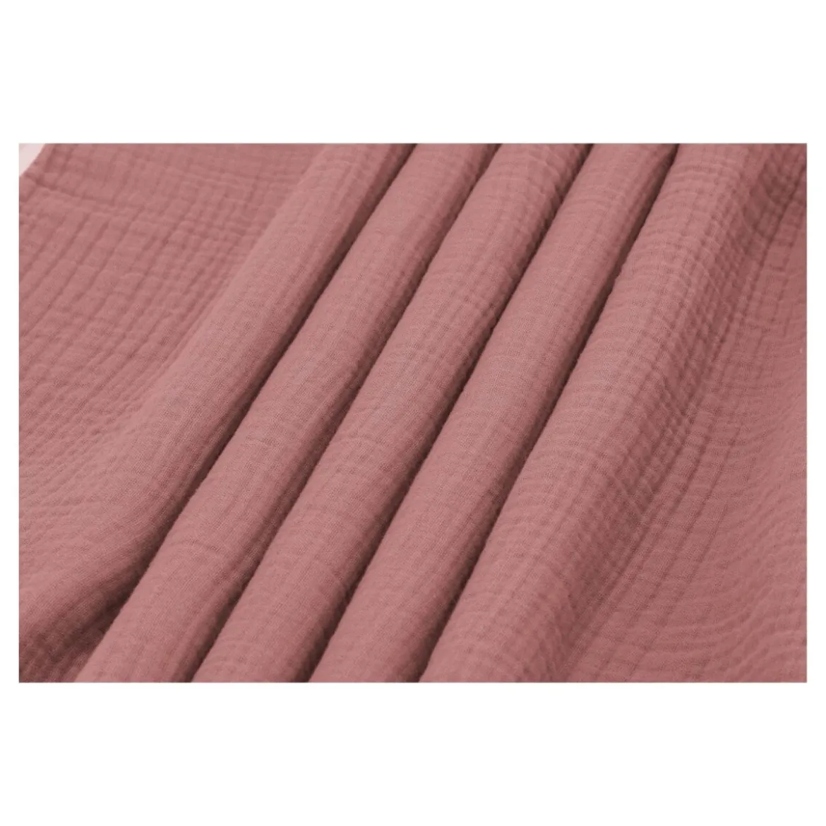 LIVARNO home Kissenbezug Musselin 40x80cm (Rosa) - B-Ware neuwertig