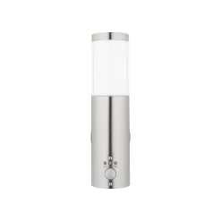 LIVARNO home LED-Außenleuchte, mit warmweißem Licht (Chrom) - B-Ware neuwertig