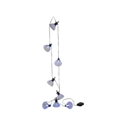 LIVARNO home LED-Lichterkette, 8 Lampenschirmen - B-Ware