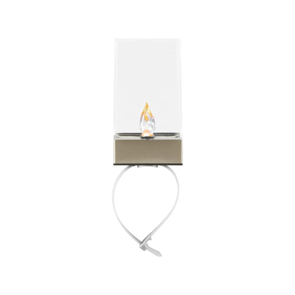 LIVARNO home LED-Solarfackel, mit realistischem Flackereffekt, Balkonleuchte/Bodenstecker - B-Ware neuwertig