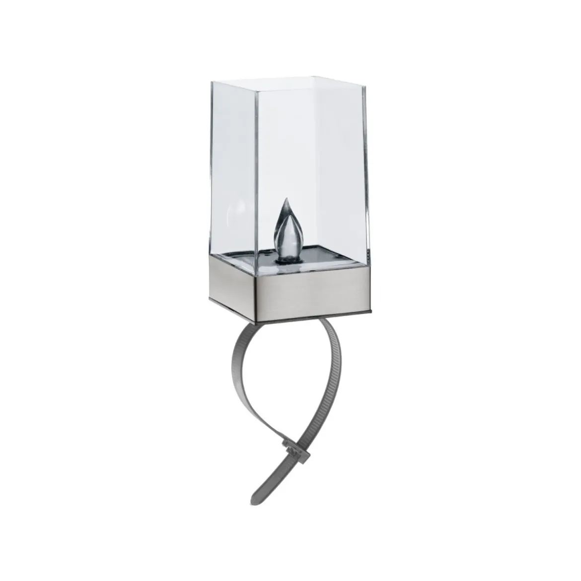 LIVARNO home LED-Solarfackel, mit realistischem Flackereffekt, Balkonleuchte/Bodenstecker - B-Ware neuwertig