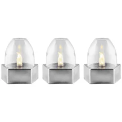 LIVARNO home LED Solarleuchten / Tischleuchten, 3 Stück - B-Ware