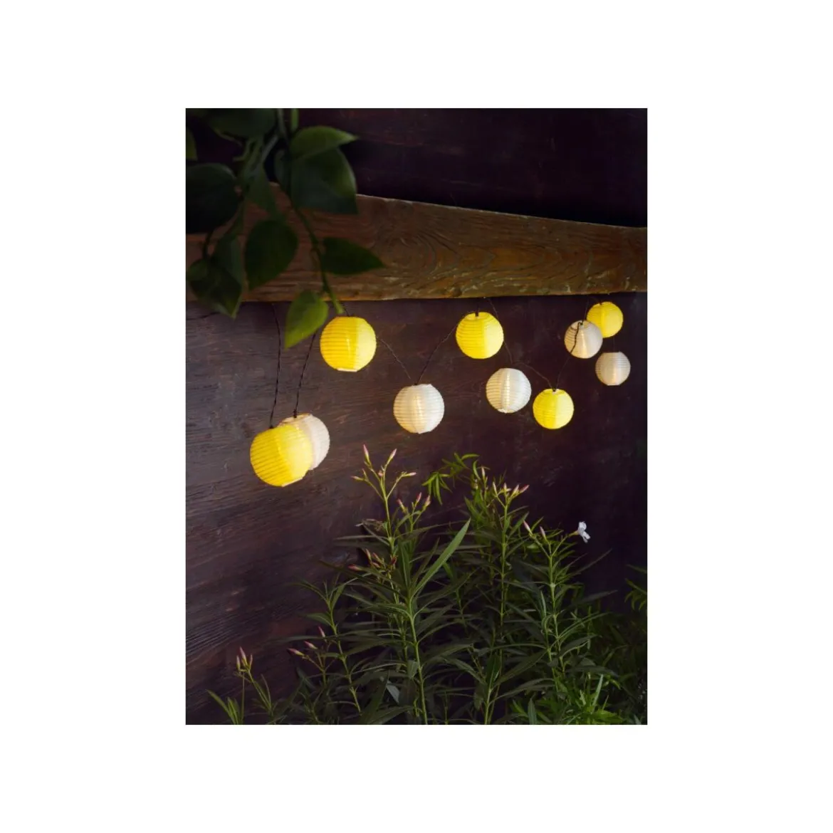 LIVARNO home LED-Sommerlichterkette XXL, für stimmungsvolle Beleuchtung - B-Ware