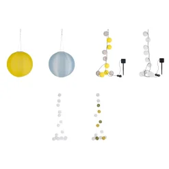 LIVARNO home LED-Sommerlichterkette XXL, für stimmungsvolle Beleuchtung - B-Ware