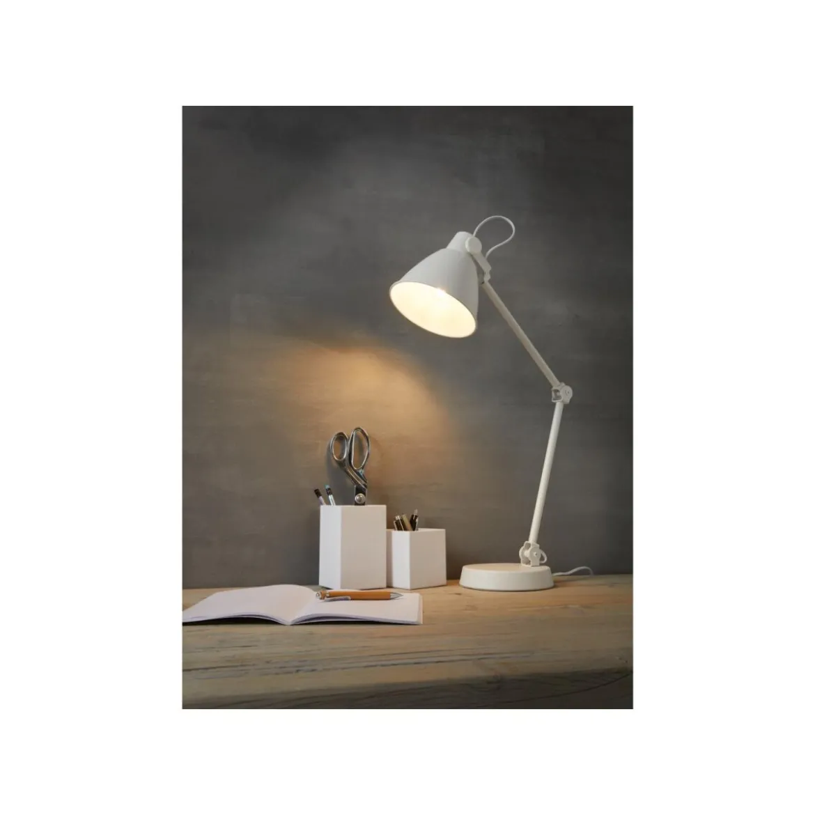 LIVARNO home LED-Tischleuchte, mit neigbarem Federgelenk-Arm - B-Ware