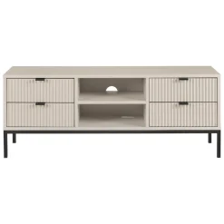 LIVARNO home Lowboard, mit Lamellen-Optik - B-Ware Transportschaden