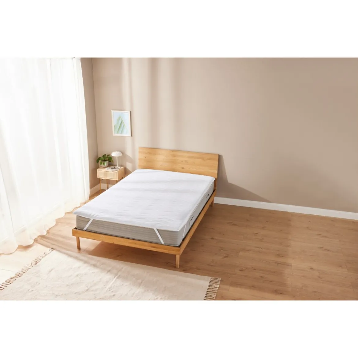 LIVARNO home Matratzenauflage, aus Viscoschaum, 140 x 200 cm - B-Ware neuwertig