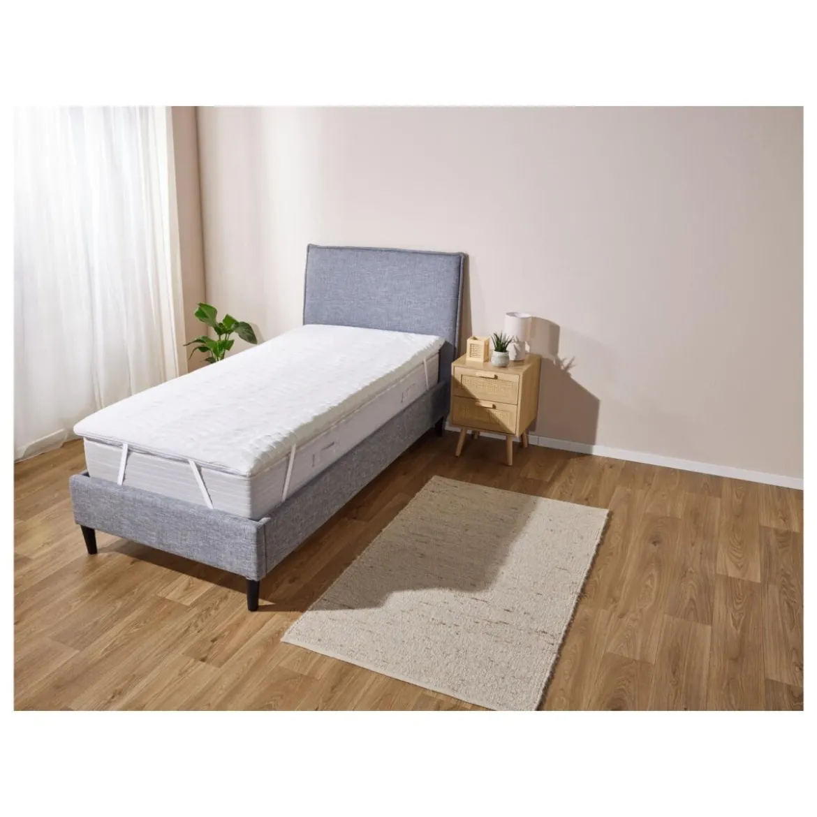 LIVARNO home Matratzen-Topper, maschinenwaschbar, 90 x 200 cm - B-Ware neuwertig