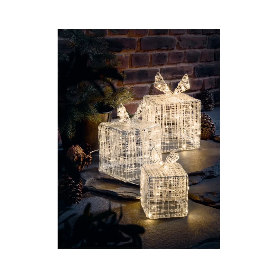 LIVARNO home Metalldekoration Weihnachten - B-Ware