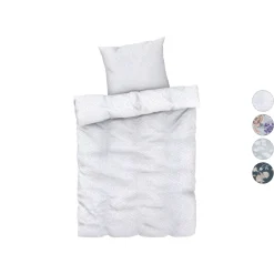 LIVARNO home Mikrofaser-Satin-Bettwäsche, 155 x 220 cm - B-Ware