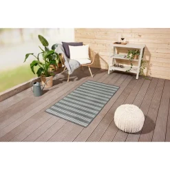LIVARNO home Outdoorteppich, 80 x 150 cm (grau) - B-Ware neuwertig