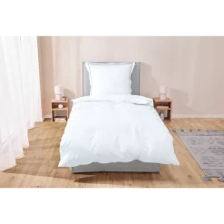 LIVARNO home Perkal-Hotelbettwäsche, 135 x 200 cm - B-Ware