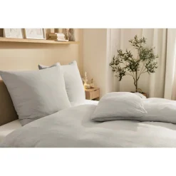 LIVARNO home Perkal-Spannbettlaken, 180-200 x 200 cm - B-Ware
