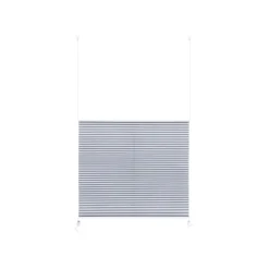 LIVARNO home Plissee Rollo, für Fenster (dunkelgrau, 100 x 130cm) - B-Ware sehr gut