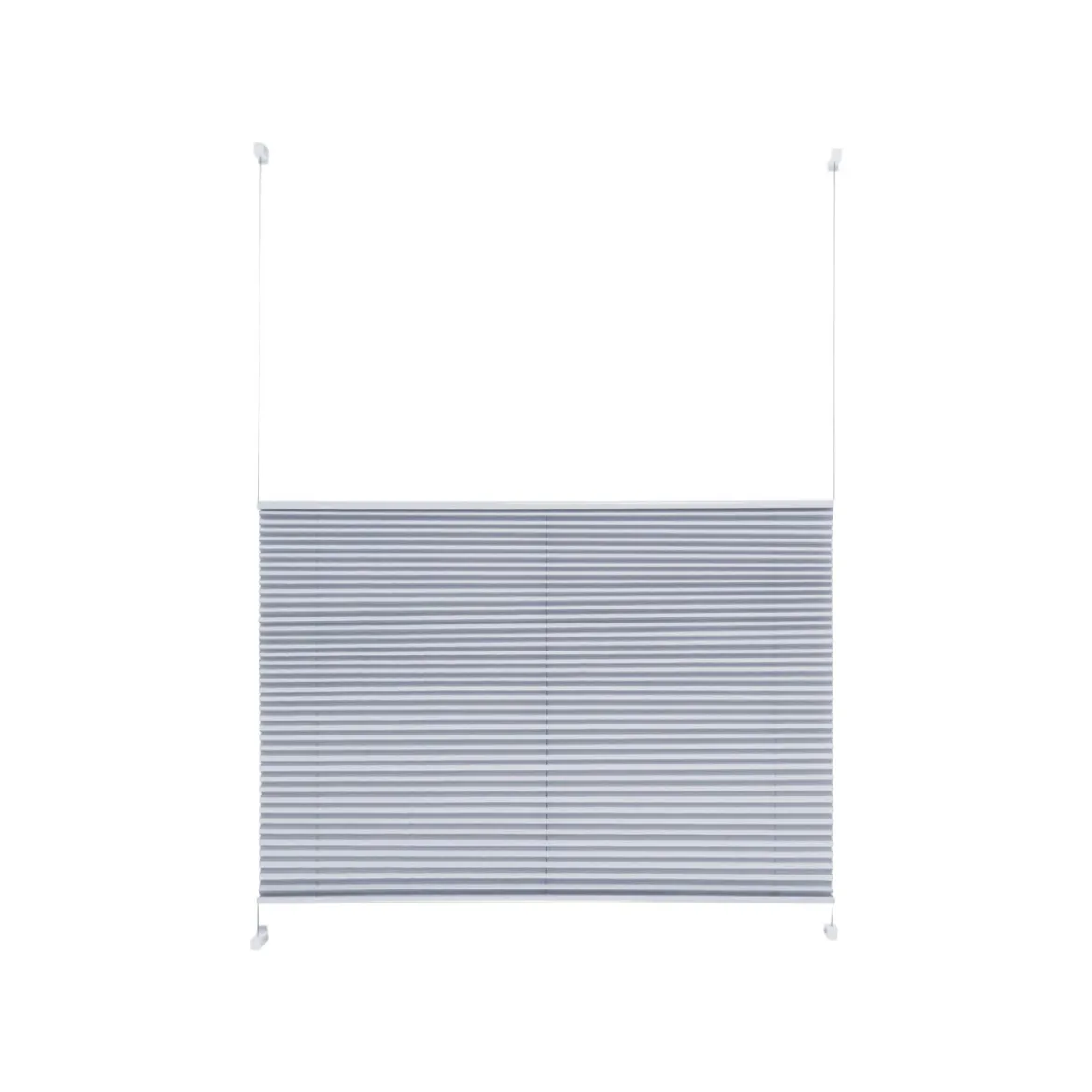 LIVARNO home Plissee Rollo, für Fenster (dunkelgrau, 100 x 130cm) - B-Ware sehr gut