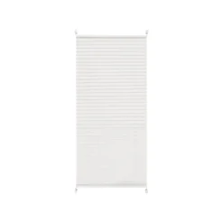 Livarno Home Plissee Rollo für Fenster 70 x 130 cm, weiß - B-Ware sehr gut