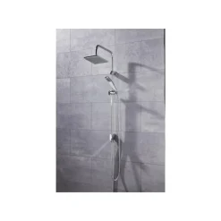 LIVARNO home Regenbrauseset mit Wassersparer Duschbrauseset mit Wassersparer Überkopfbrause-Set mit Wassersparer - B-Ware neuwertig