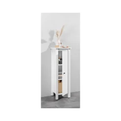 LIVARNO home Seitenschrank »Stockholm«, weiß - B-Ware Transportschaden