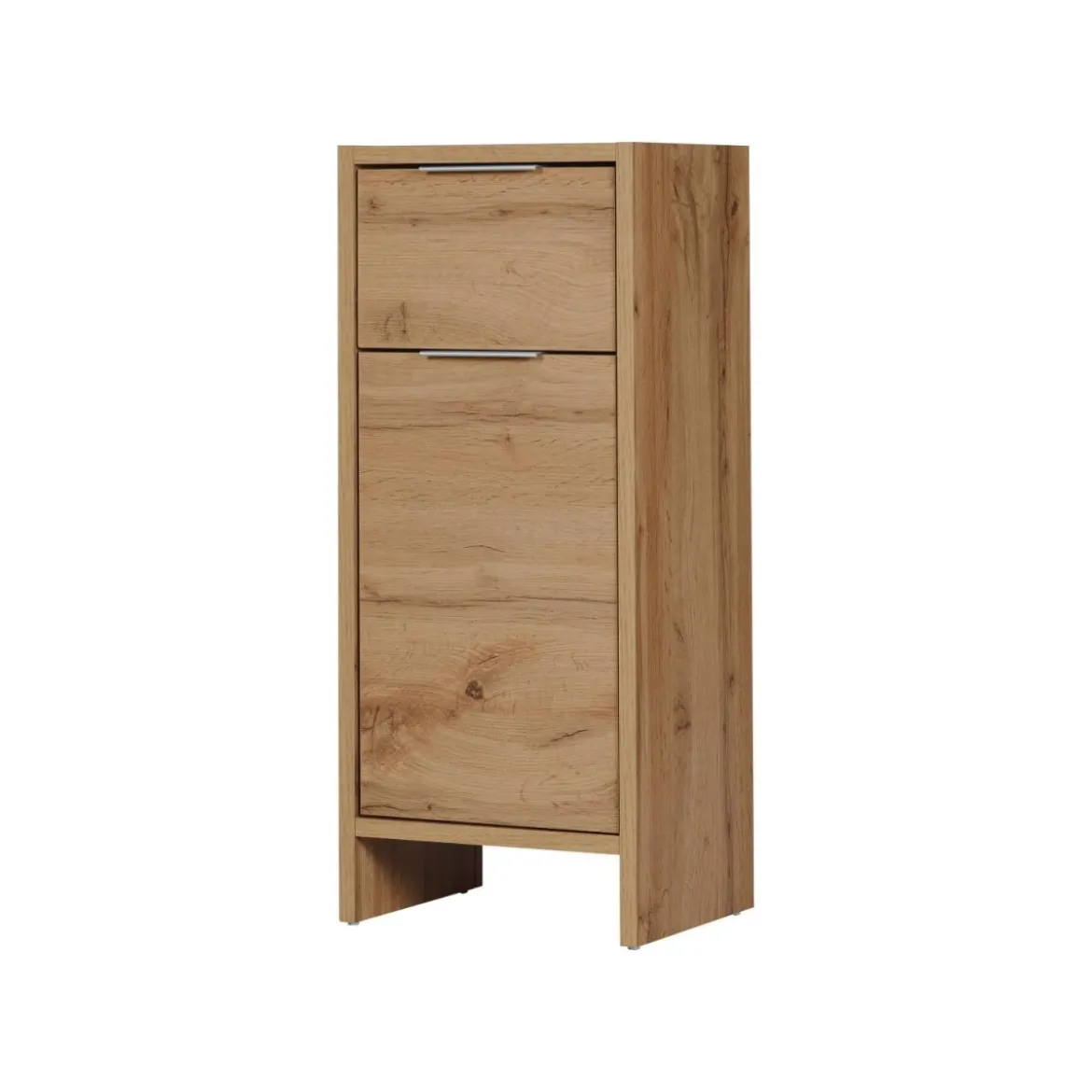 LIVARNO home Seitenschrank Verona, in hochwertiger Wotan-Eiche-Nachbildung - B-Ware neuwertig