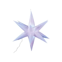 LIVARNO home Selbstaufblasender LED-Weihnachtsstern - B-Ware neuwertig