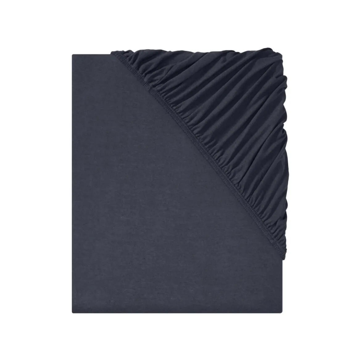 LIVARNO home Spannbettlaken Jersey, 180-200 x 200 cm (Navy) - B-Ware neuwertig