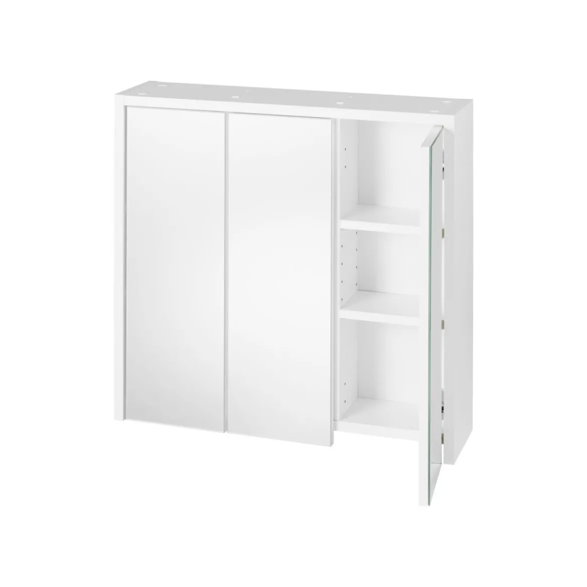 LIVARNO home Spiegelschrank, perlweiß - B-Ware neuwertig
