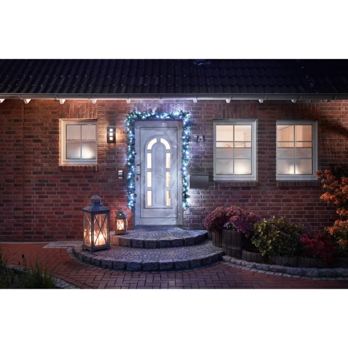 LIVARNO home Tannengirlande LED - B-Ware