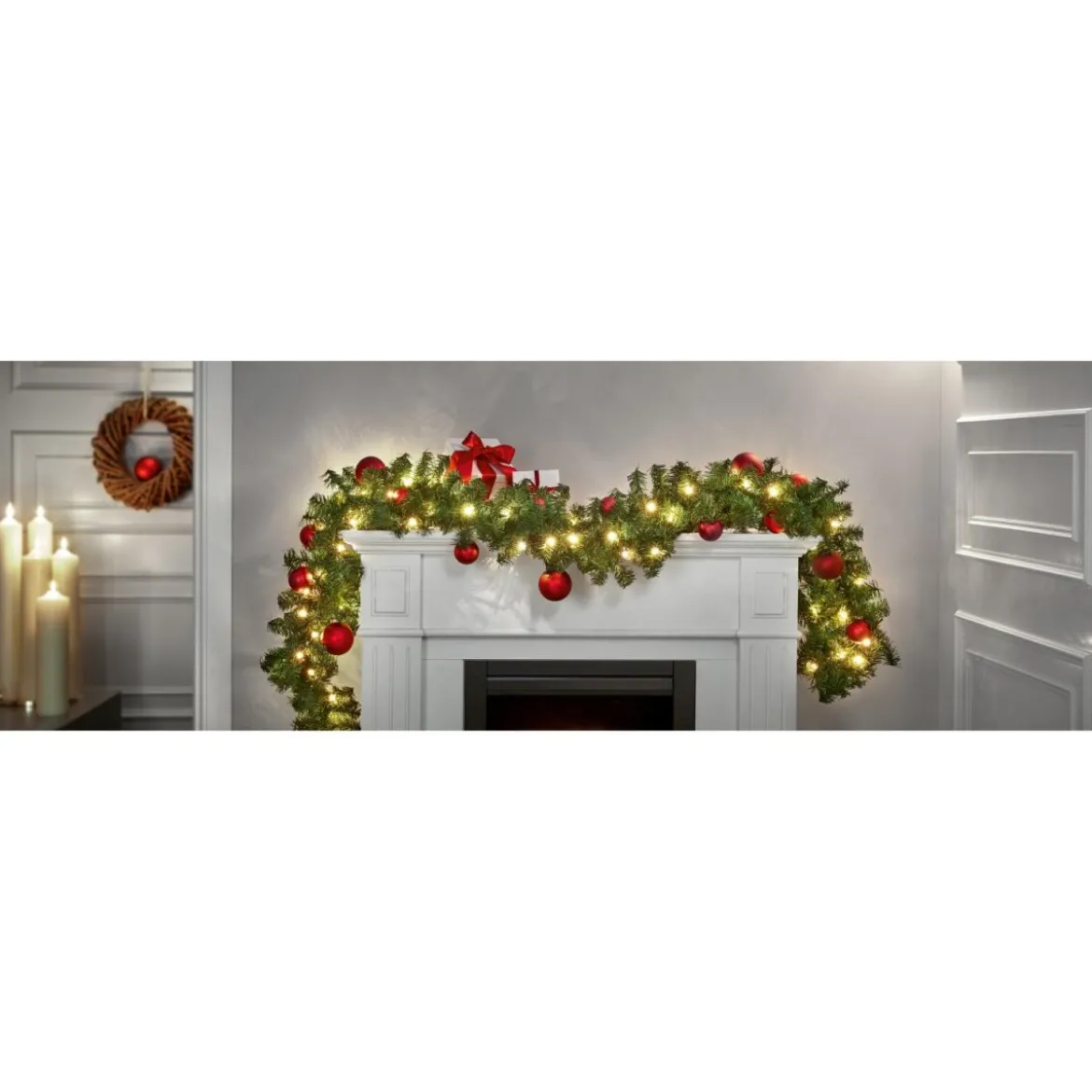 LIVARNO home Tannengirlande LED - B-Ware