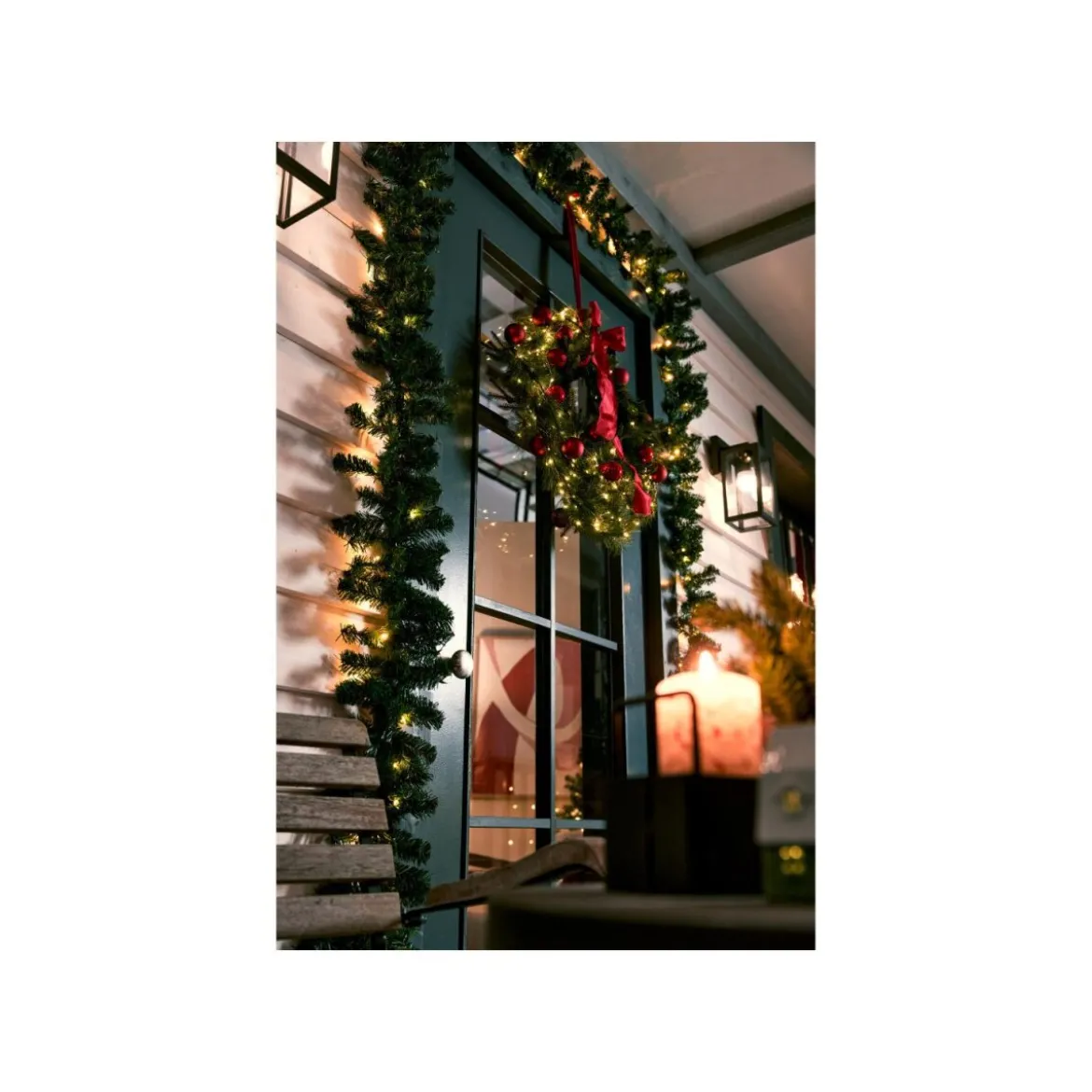 LIVARNO home Tannengirlande LED - B-Ware