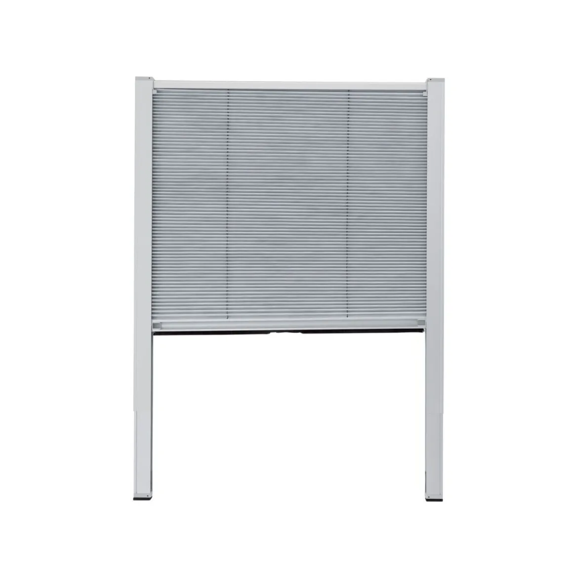 Livarno Home Thermo Plissee Teleskop für Velux-Dachfenster 49,3 x 94-116 cm - B-Ware