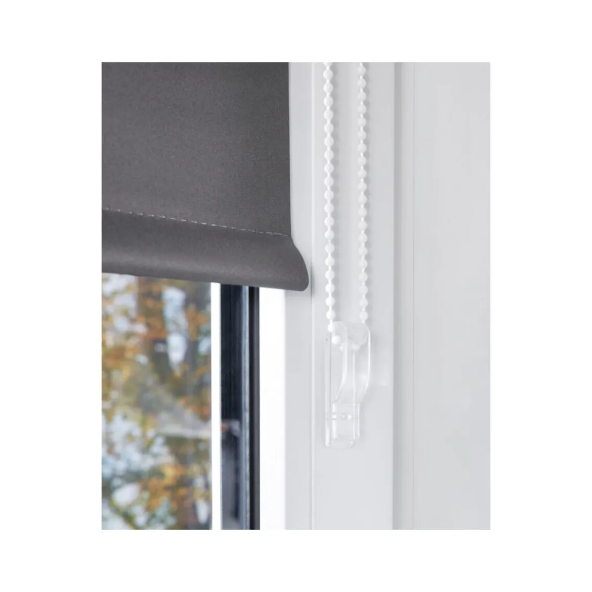 LIVARNO home Thermo Rollo, für Türen, ab 80 x 200 cm (anthrazit, 80 x 200 cm) - B-Ware sehr gut
