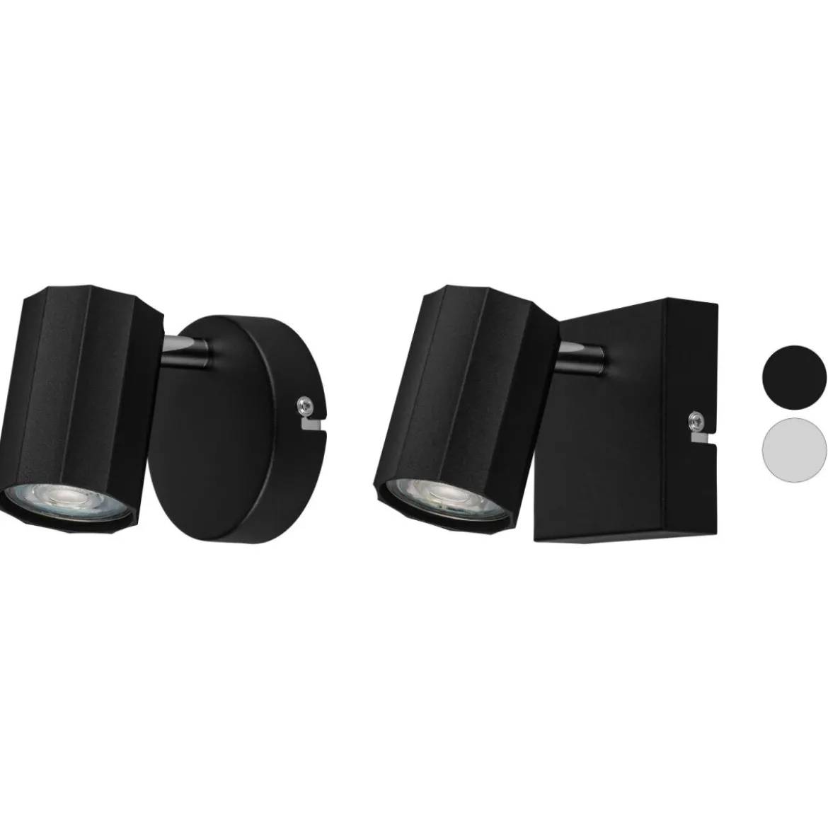 LIVARNO home Wand-/Deckenleuchte, neig- und schwenkbarer Spot - B-Ware