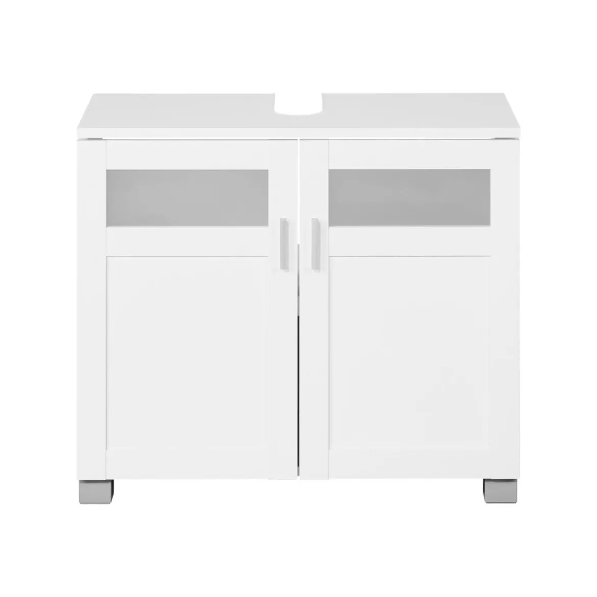 LIVARNO home Waschbeckenunterschrank »Basel«, mit Siphonausschnitt - B-Ware