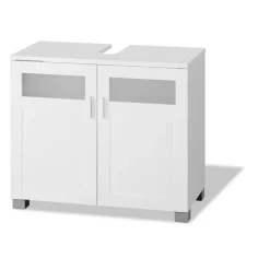 LIVARNO home Waschbeckenunterschrank »Basel«, mit Siphonausschnitt - B-Ware