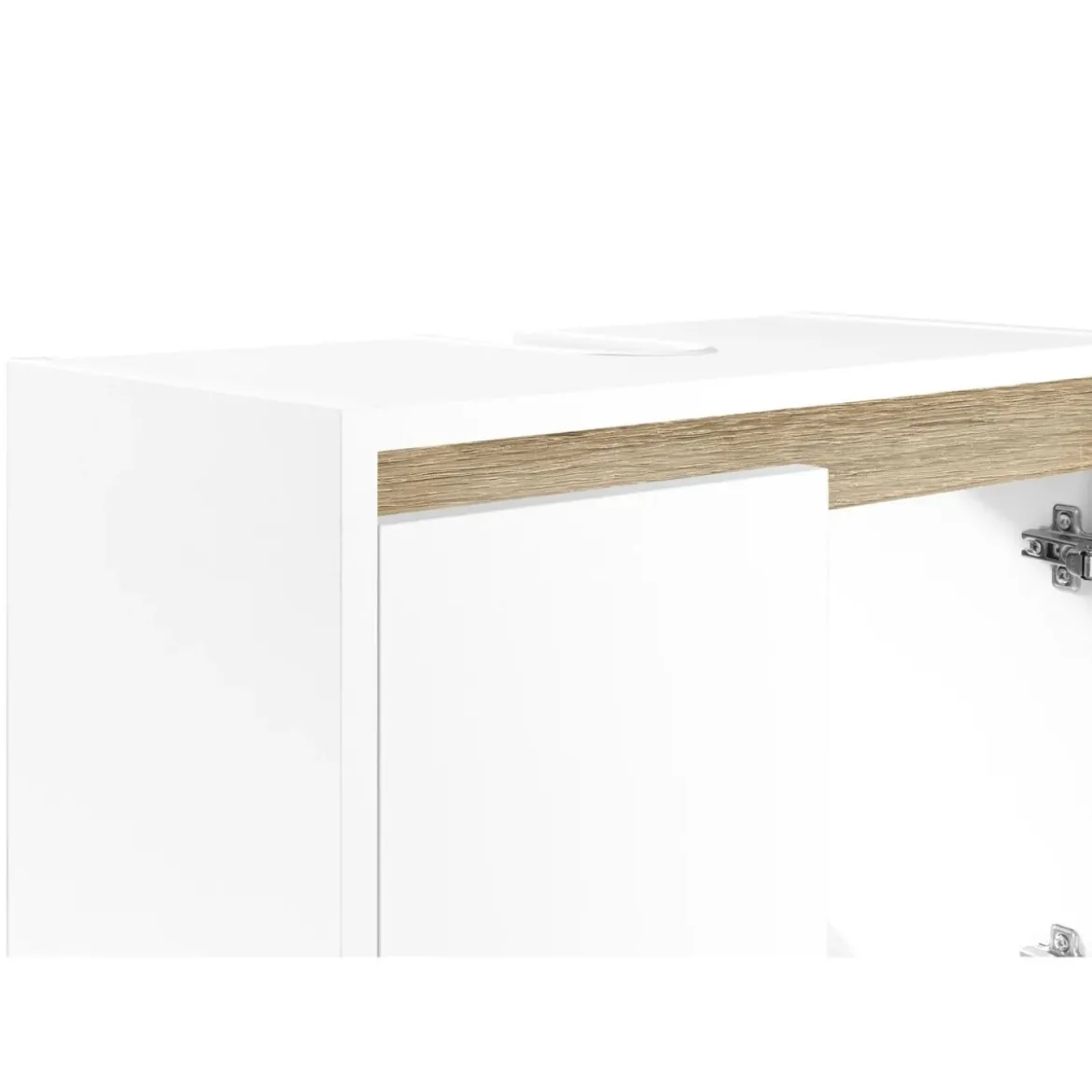 LIVARNO home Waschbeckenunterschrank Oslo, mit 2 Türen, weiß - B-Ware