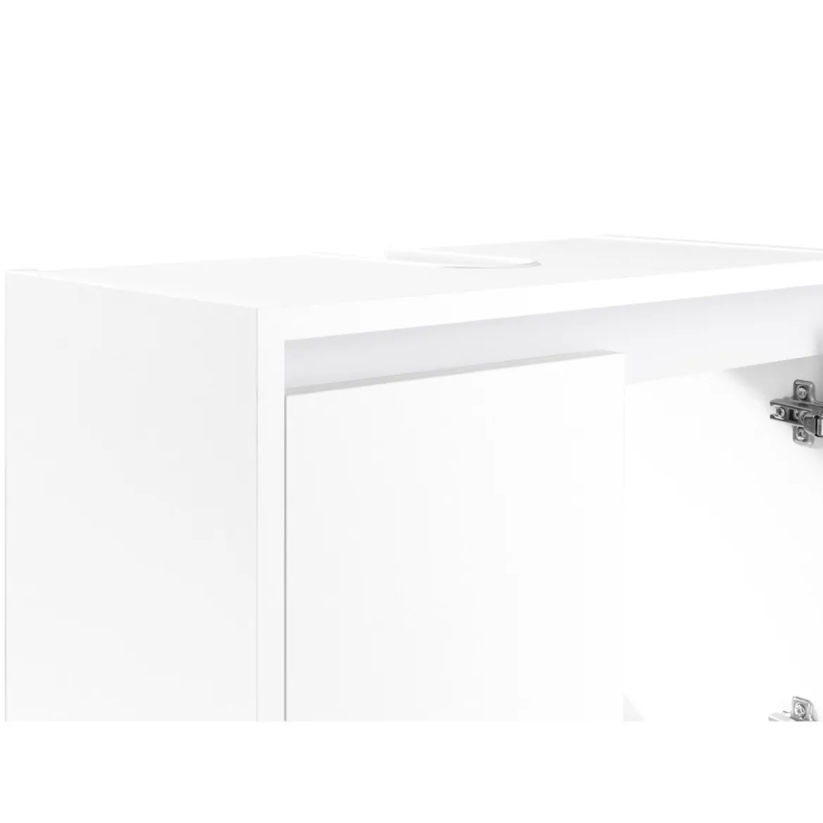 LIVARNO home Waschbeckenunterschrank Oslo, mit 2 Türen, weiß - B-Ware